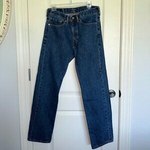 Vintage Levis 505 31x32 Denim Blue Jeans